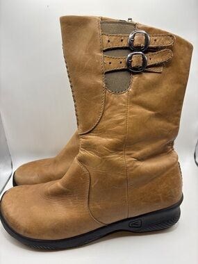 Keen Women's Tan Leather Mid-Calf Boots